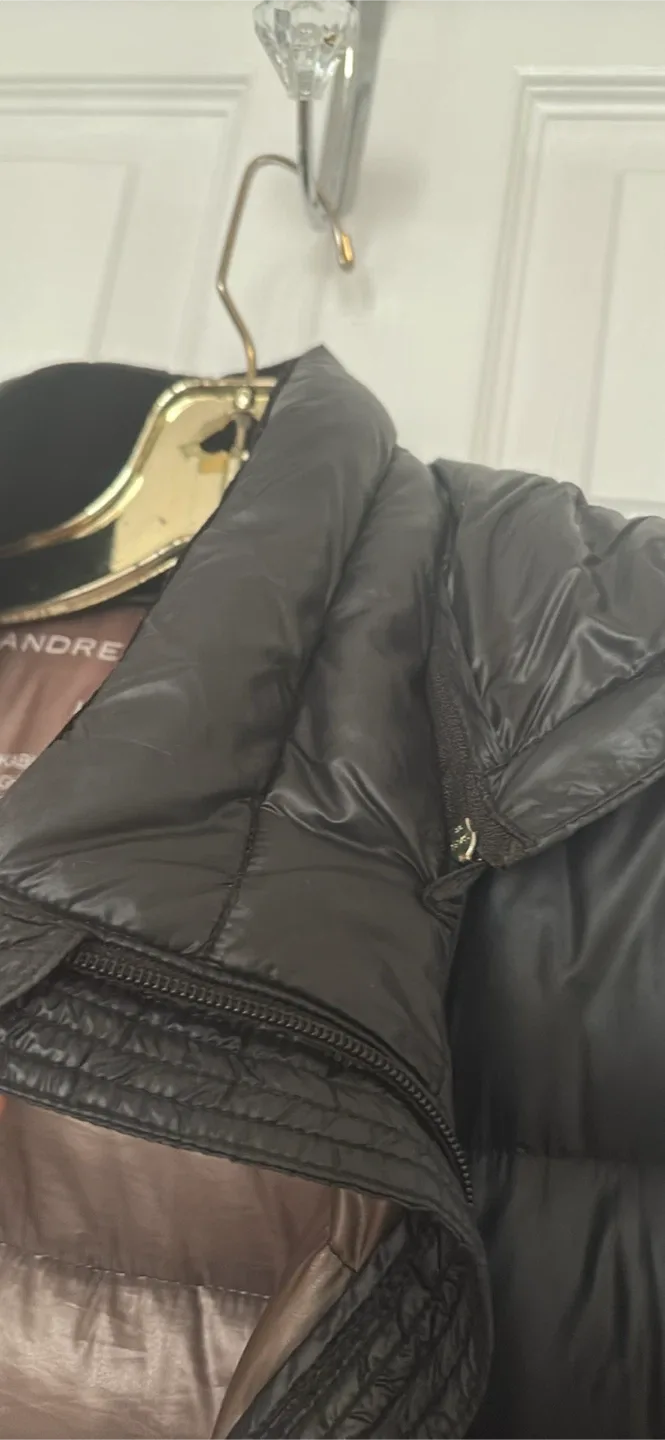 Andrew Marc Packable Down Puffer Coat - Size L image indicator(8)