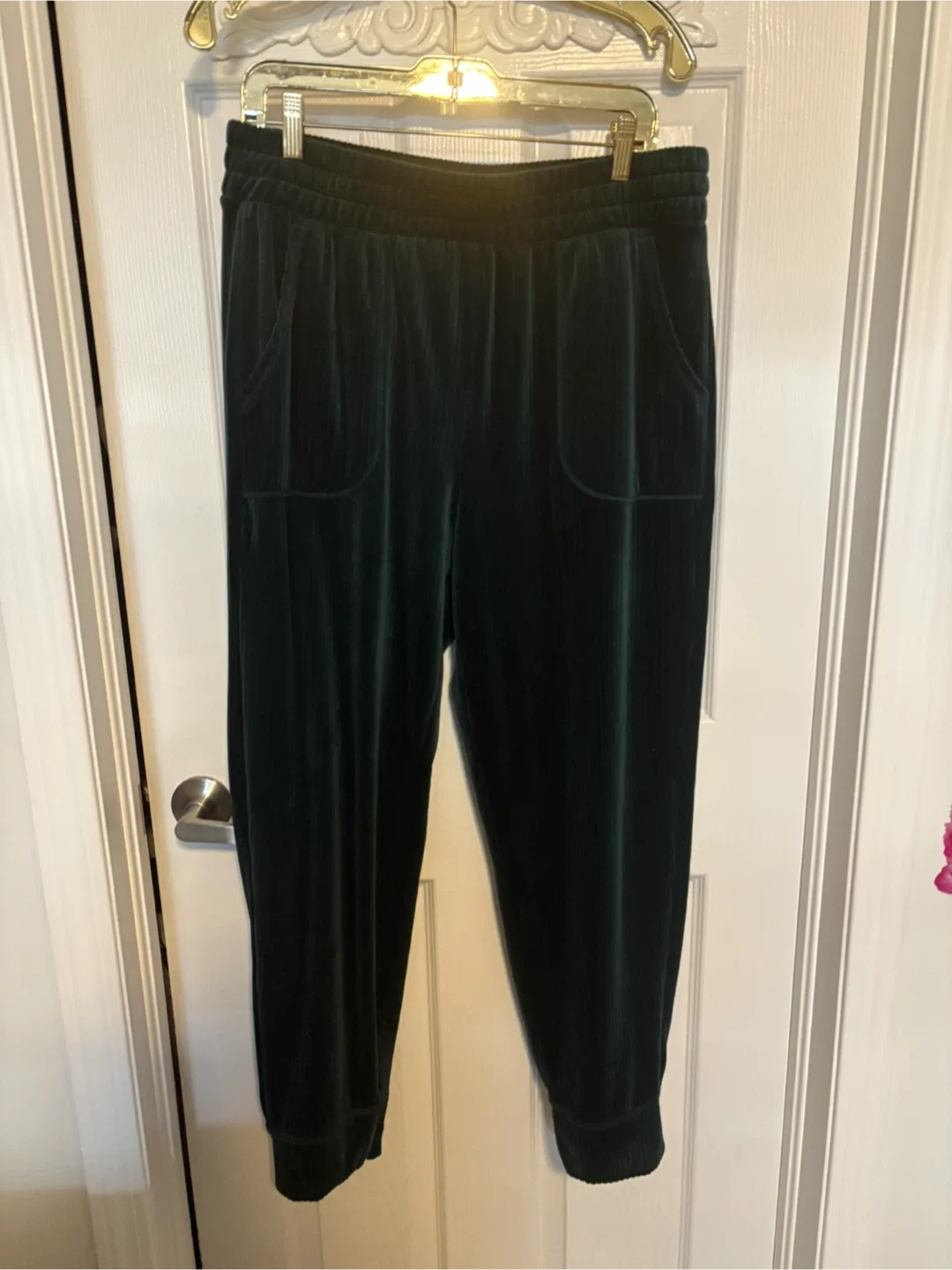Rever Hayes Green Velvet Loungewear Set (XL) image indicator(2)