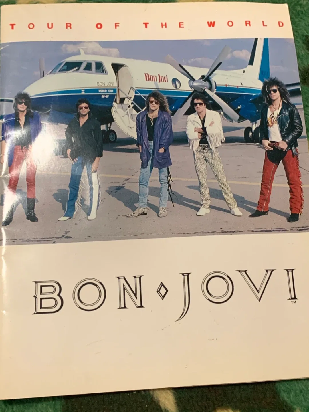 Bon Jovi Tour of the World Book-1987