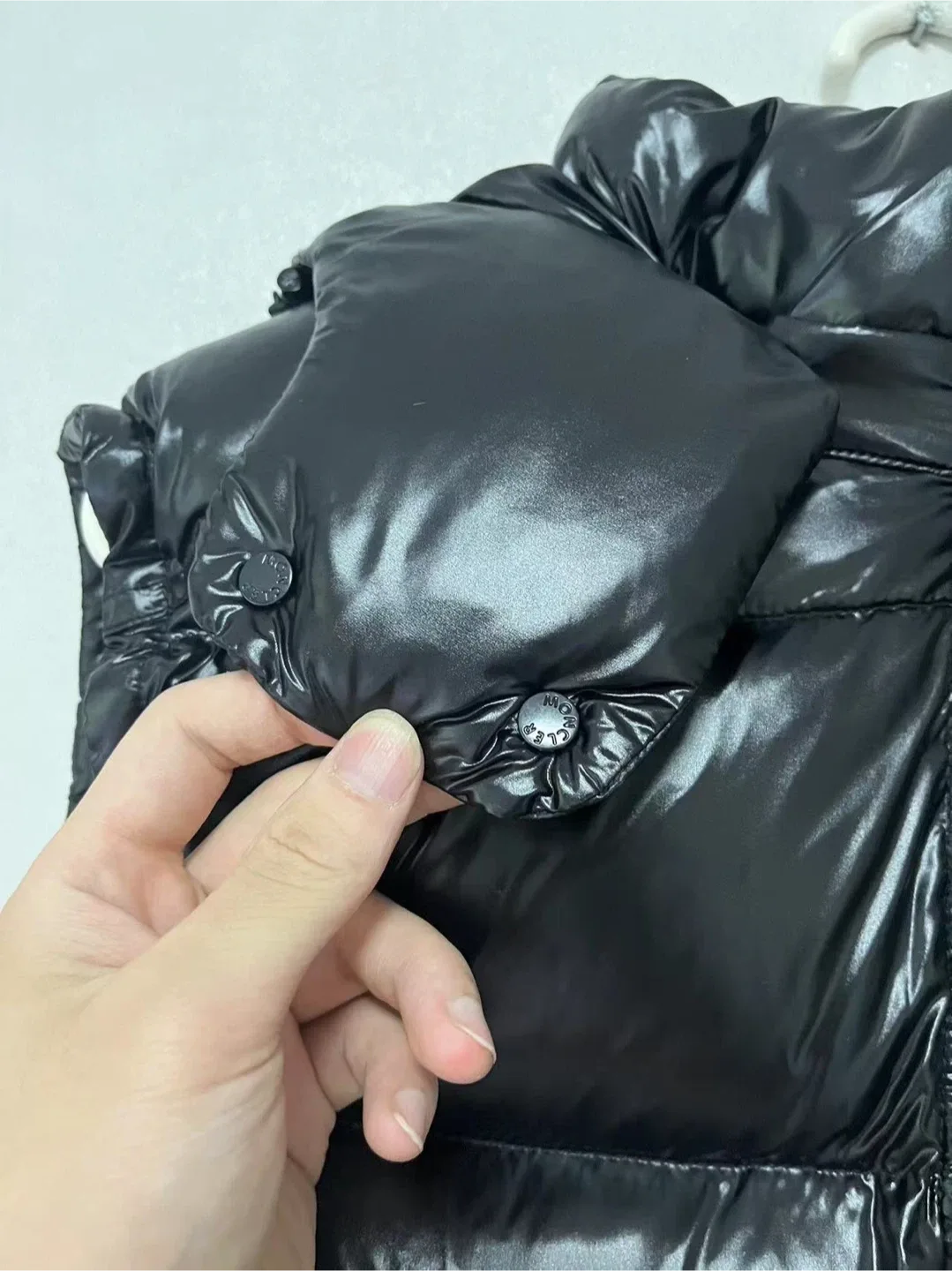 Moncler Black Down Padded Vest image indicator(6)