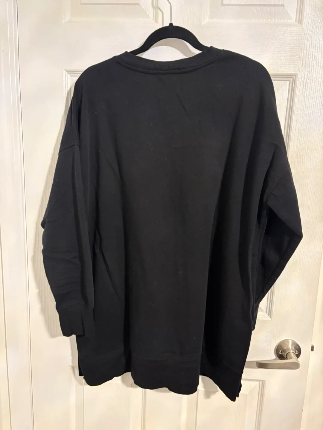 Old Navy Black Relaxed Tunic Sweatshirt XL image indicator(2)