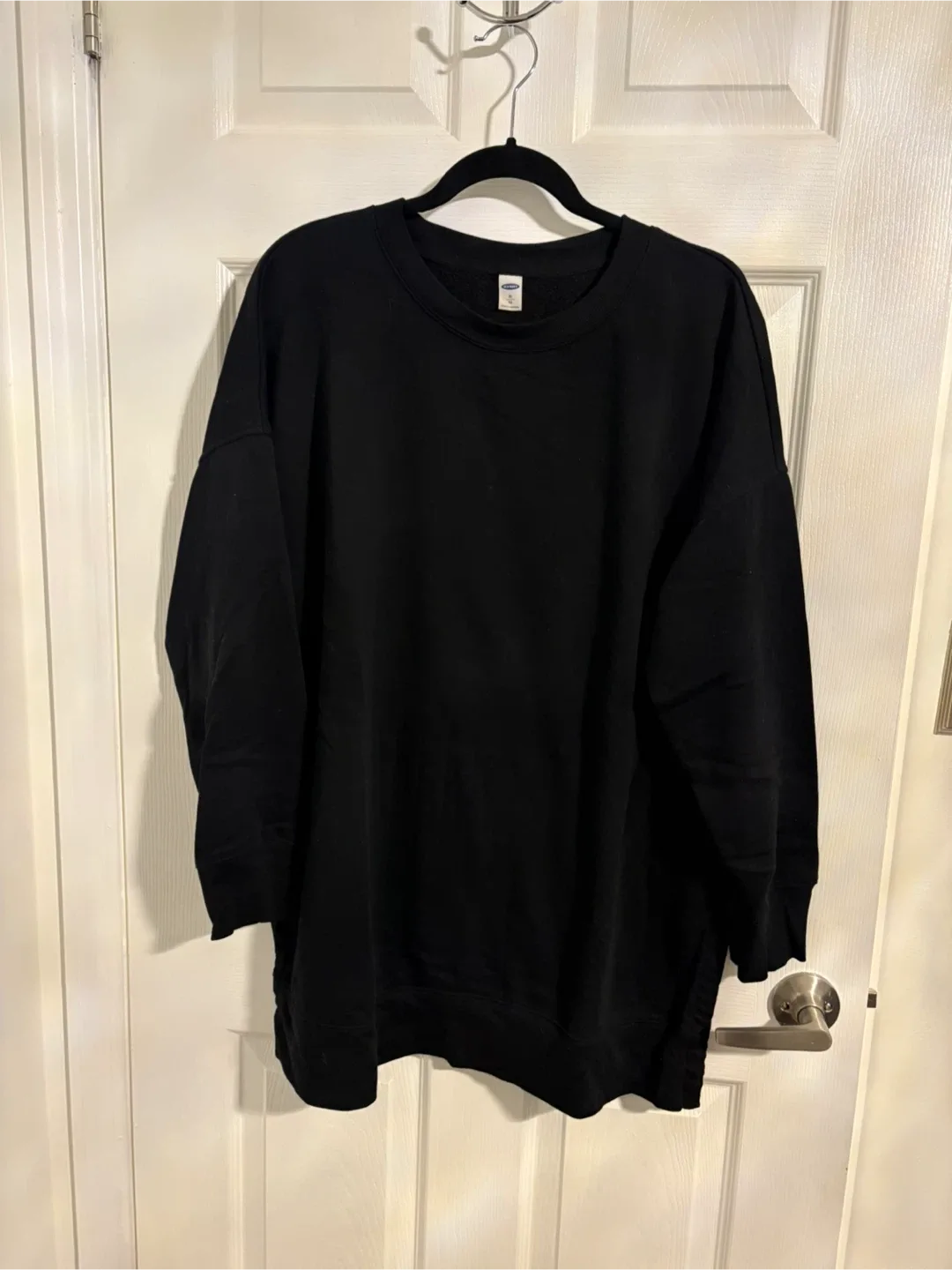 Old Navy Black Relaxed Tunic Sweatshirt XL image indicator(6)
