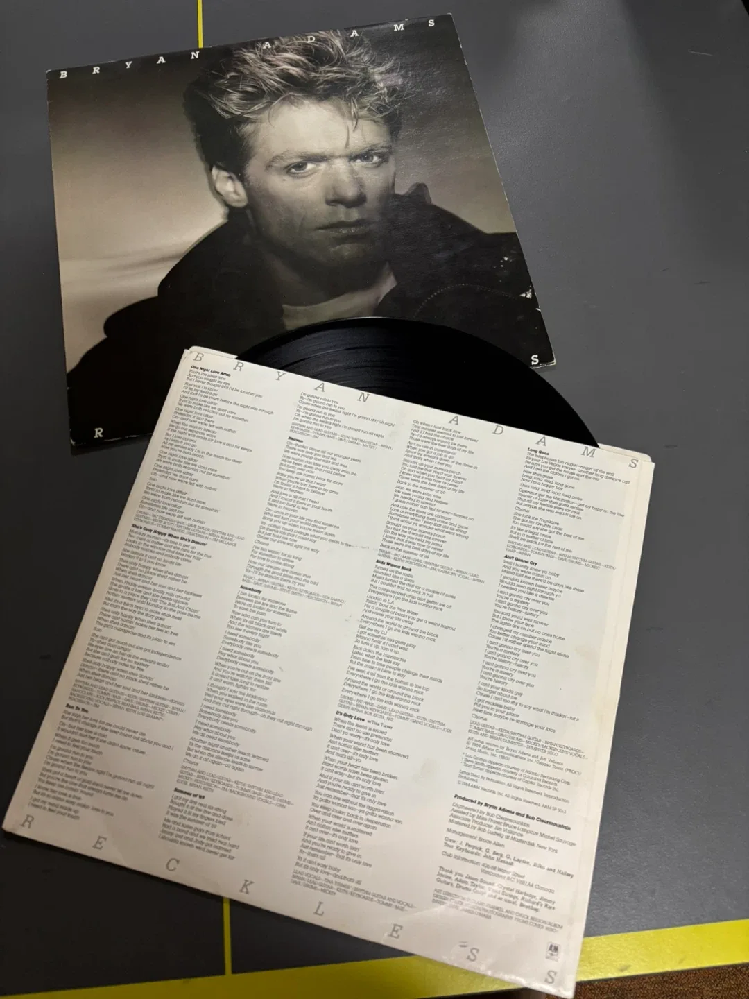 Bryan Adams - Reckless Vinyl Record image indicator(4)