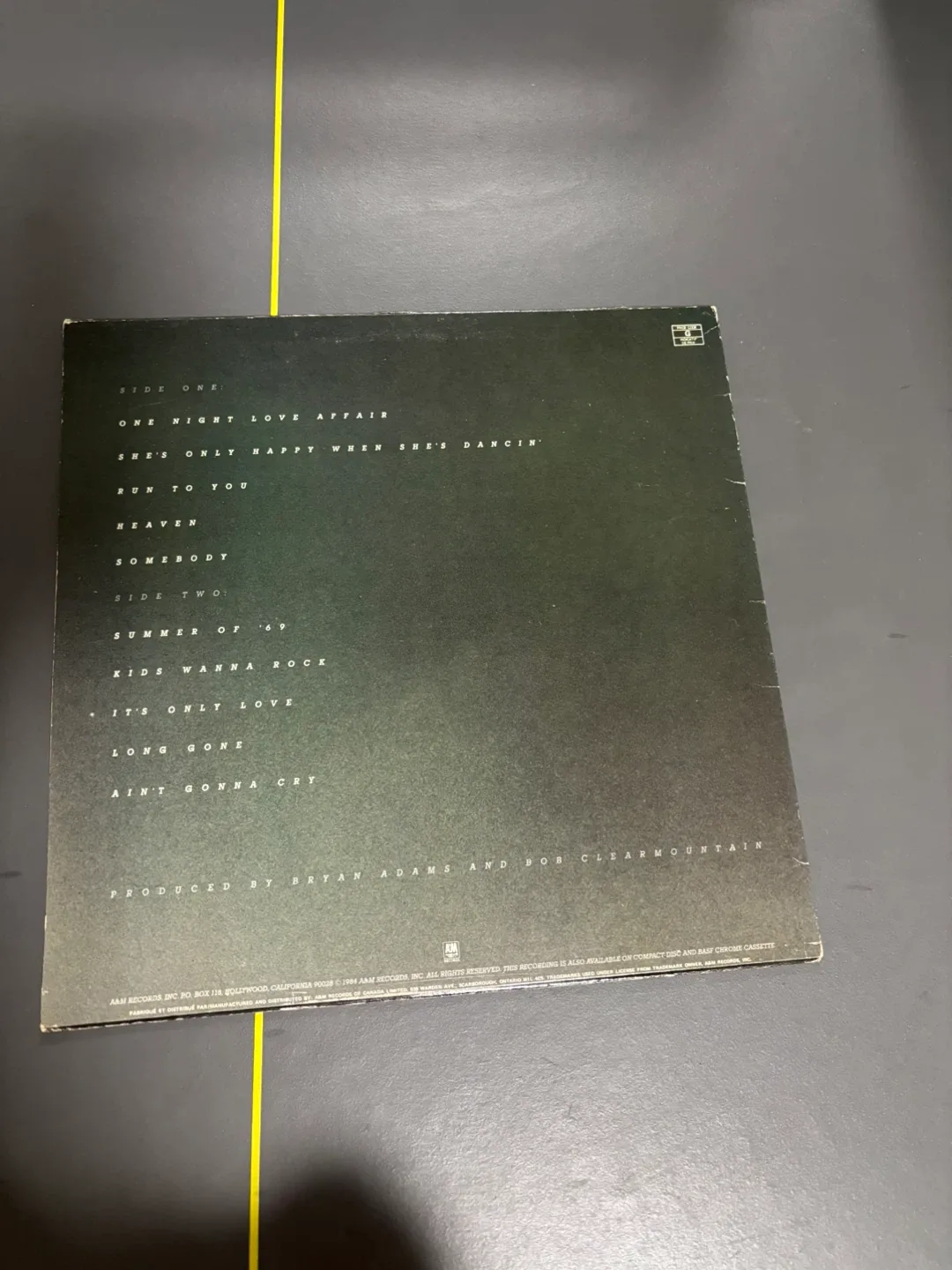 Bryan Adams - Reckless Vinyl Record image indicator(2)