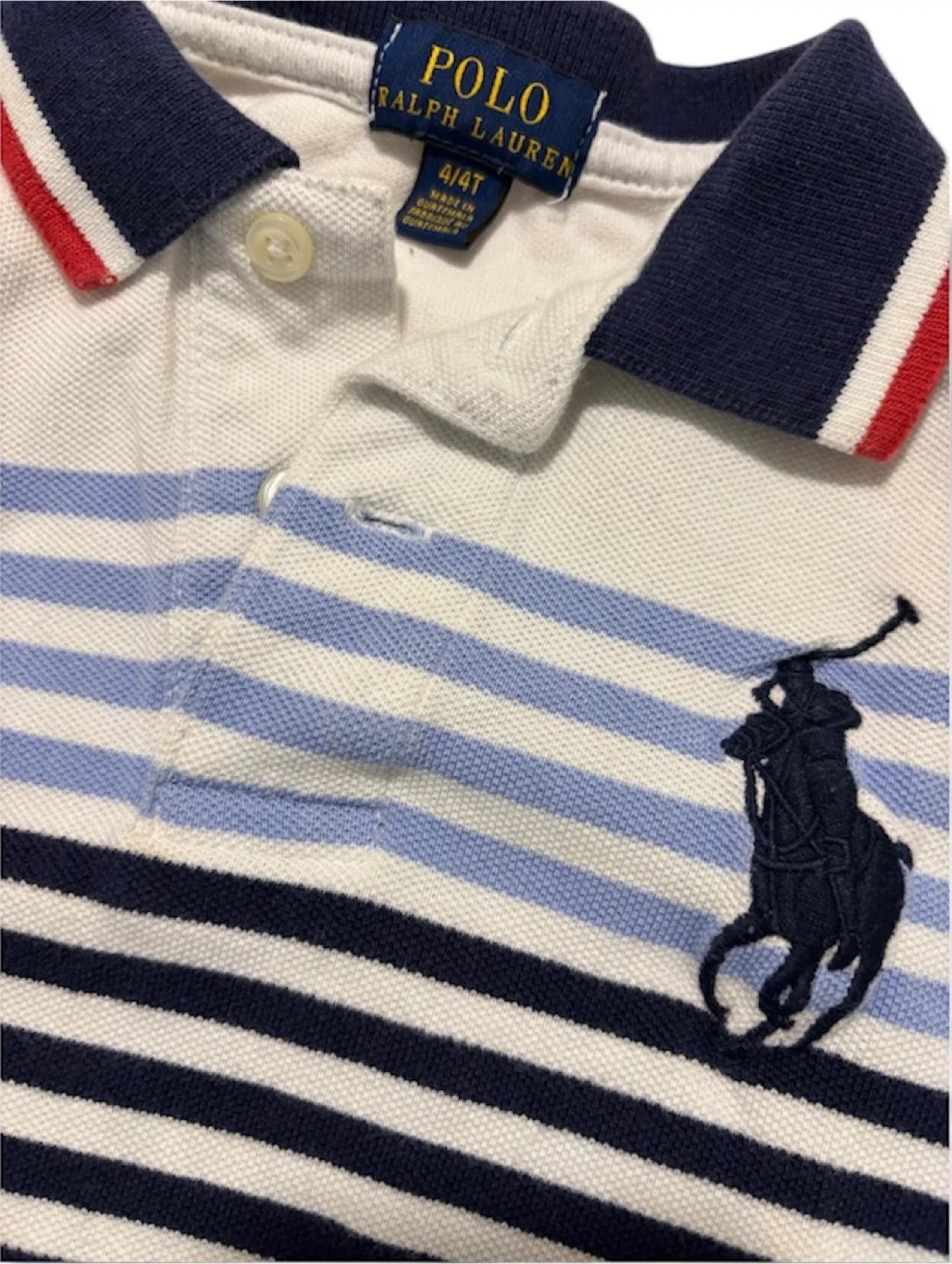 Bundle Ralph Lauren Polo & Lacoste Shirt - Size 4/4T - photo 4