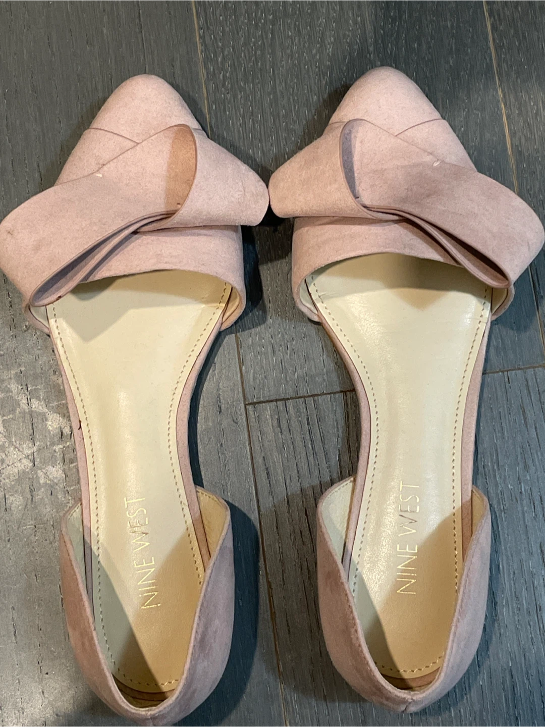 Nine West pale pink flats - photo 4
