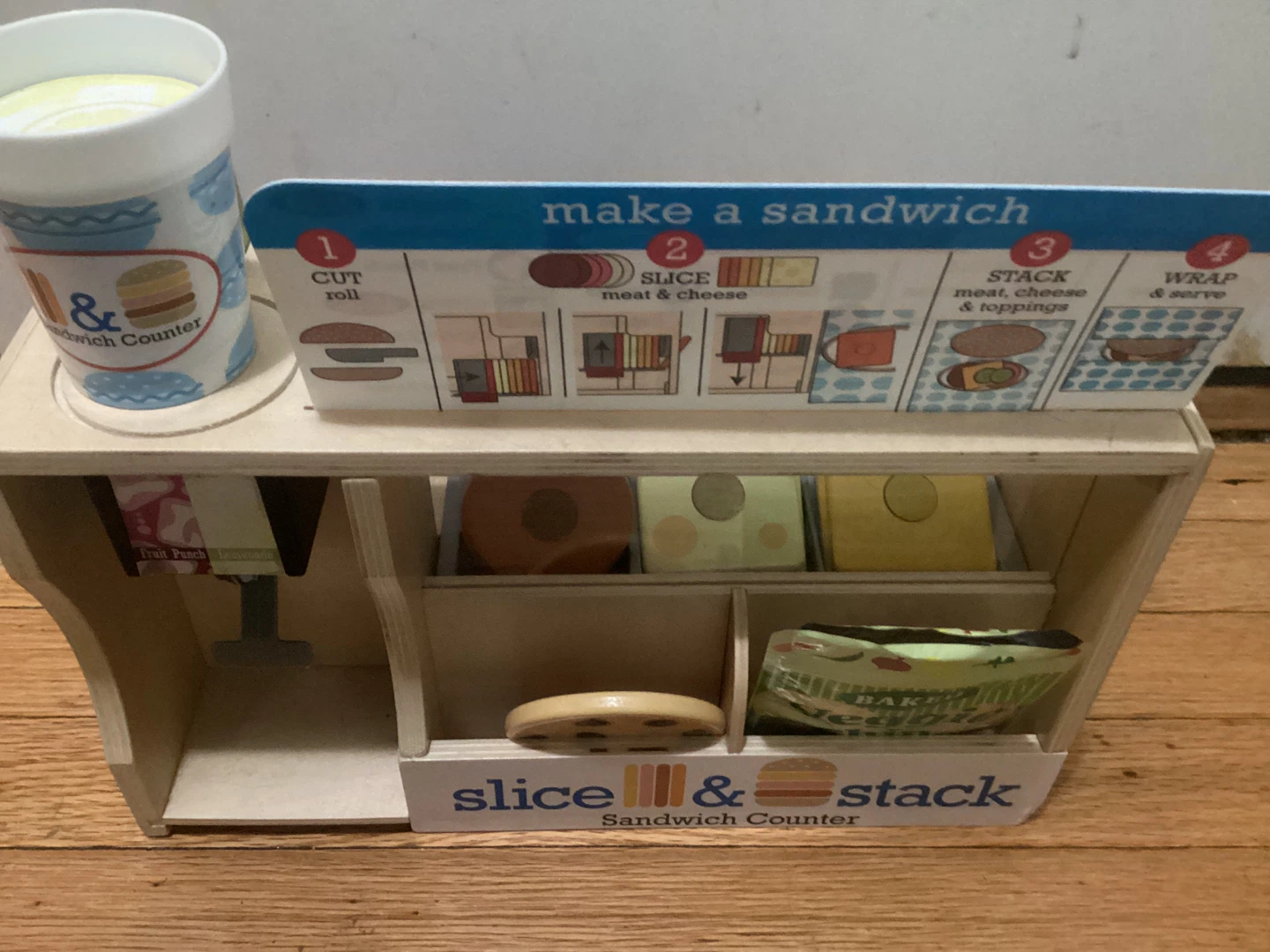 Melissa & Doug Wooden Sandwich Counter - photo 2