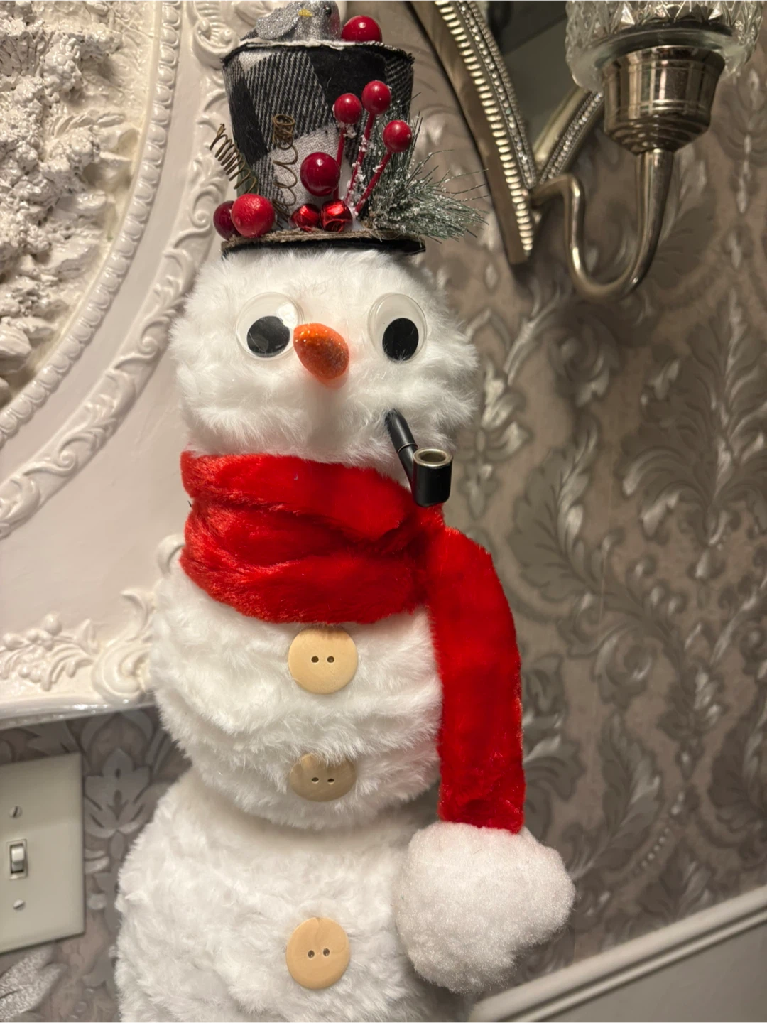 Handmade Decorative Snowman - photo 3