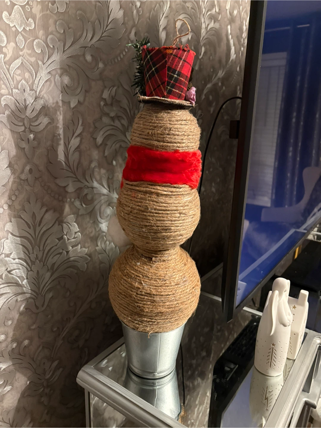 Handmade Decorative Snowman - photo 5