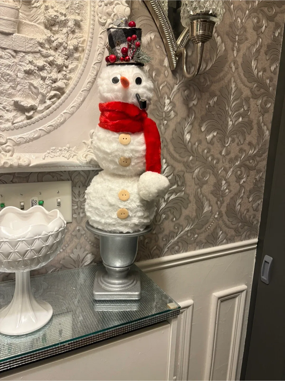 Handmade Decorative Snowman
