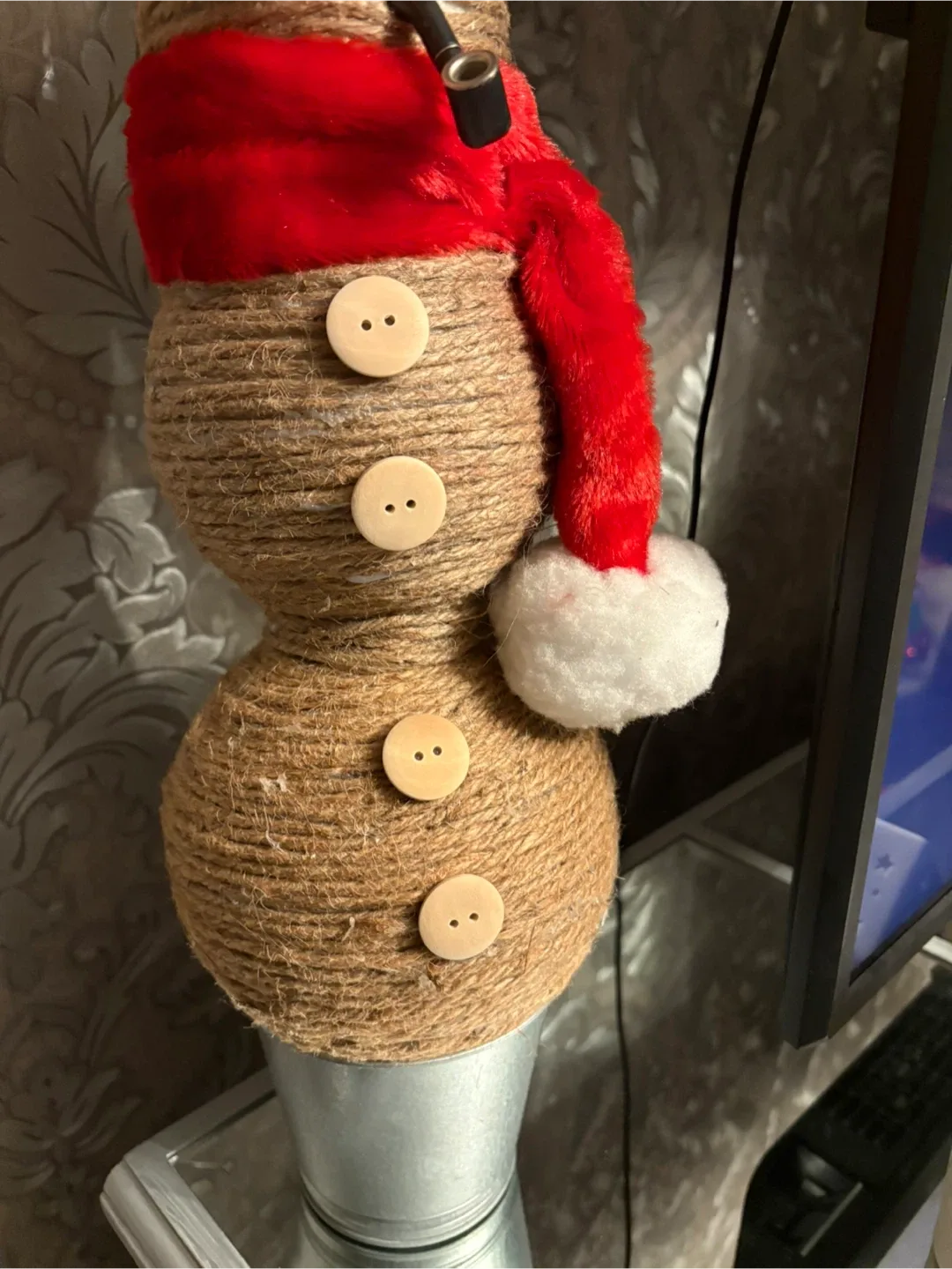 Handmade Decorative Snowman image indicator(7)