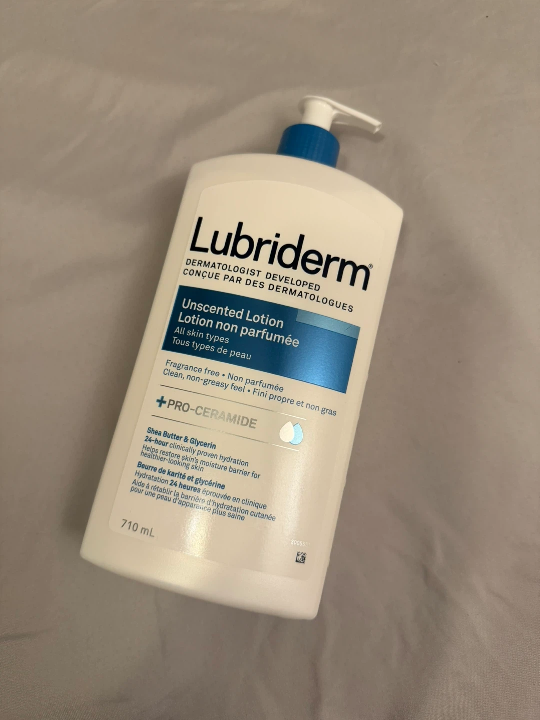 Lubriderm Unscented Lotion 710 mL - photo 2