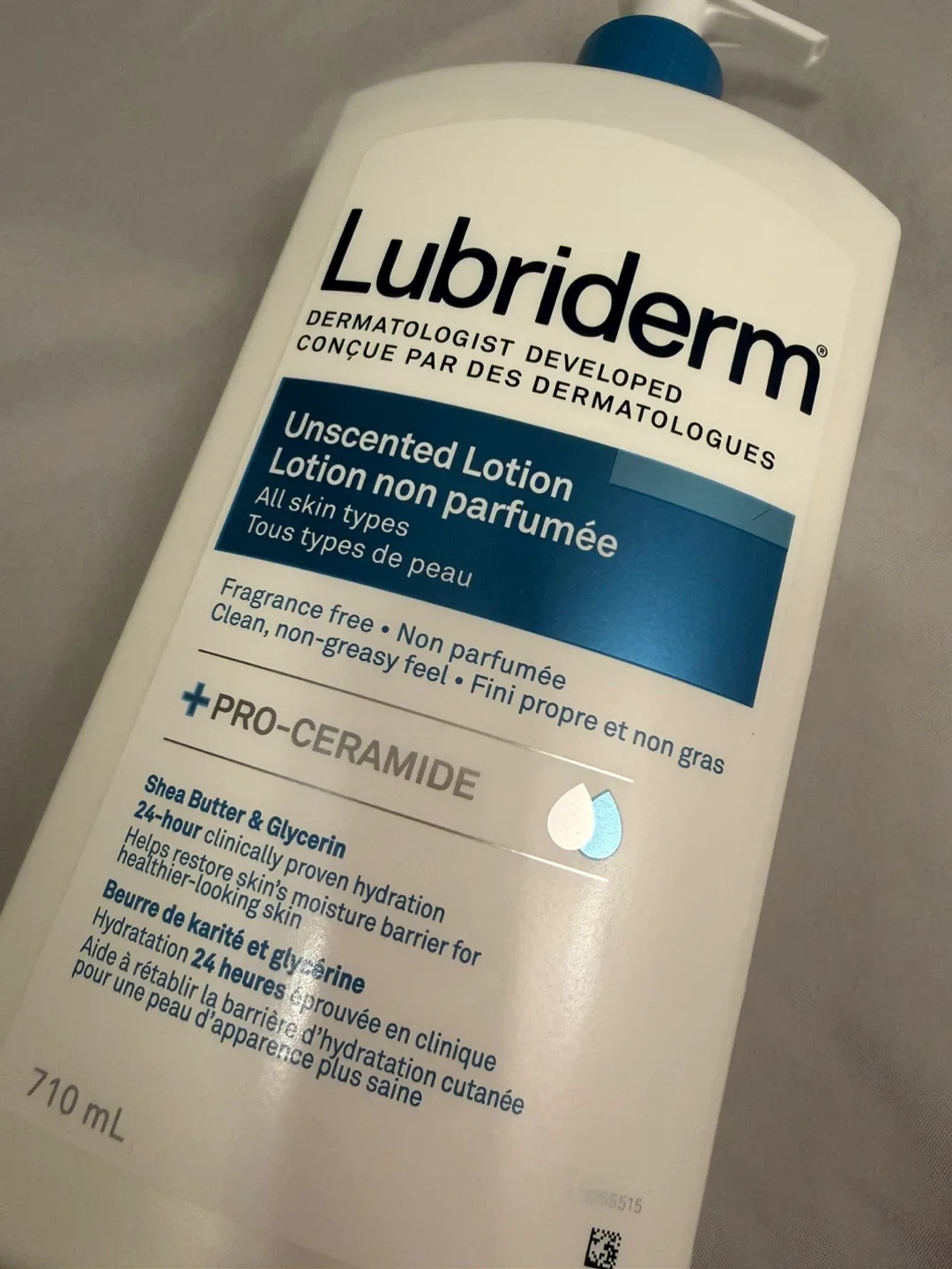 Lubriderm Unscented Lotion 710 mL