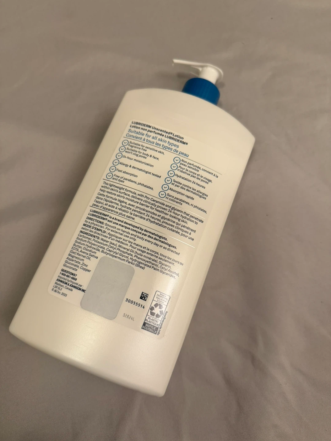 Lubriderm Unscented Lotion 710 mL - photo 3