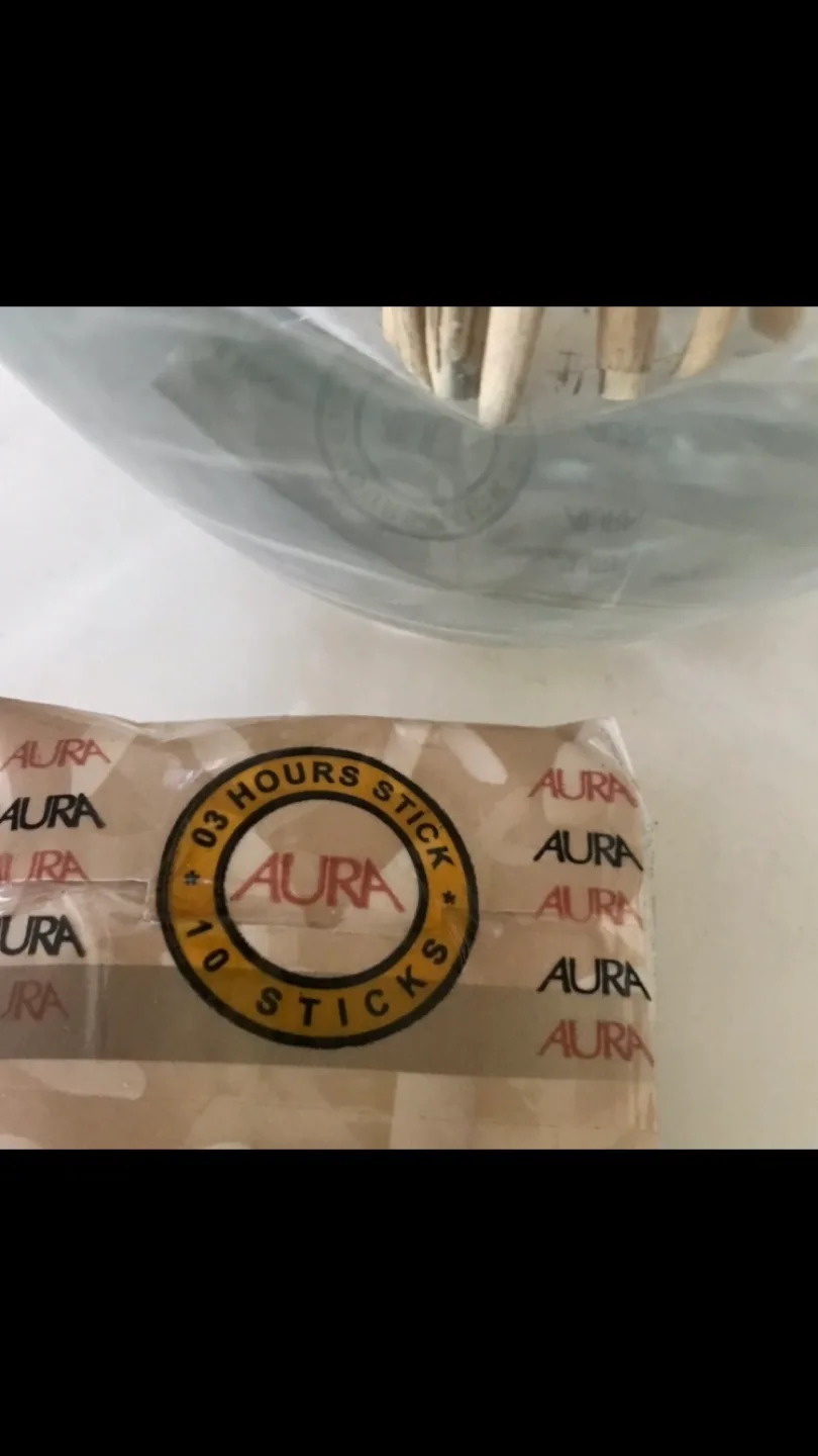 Organic Incense 10 thick Sticks - EACH 3hr burn time! image indicator(6)