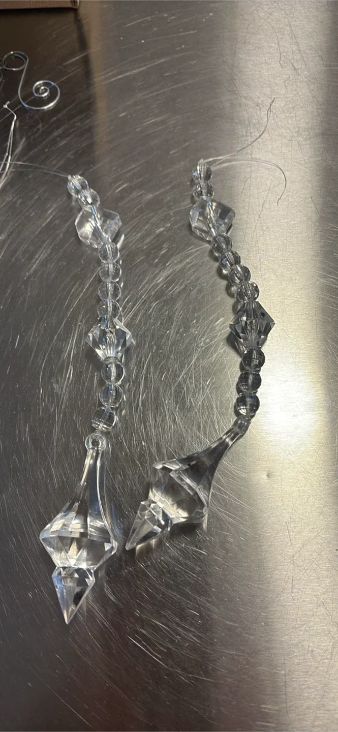 Crystal Chandelier Prisms, Set of 15 image indicator(6)