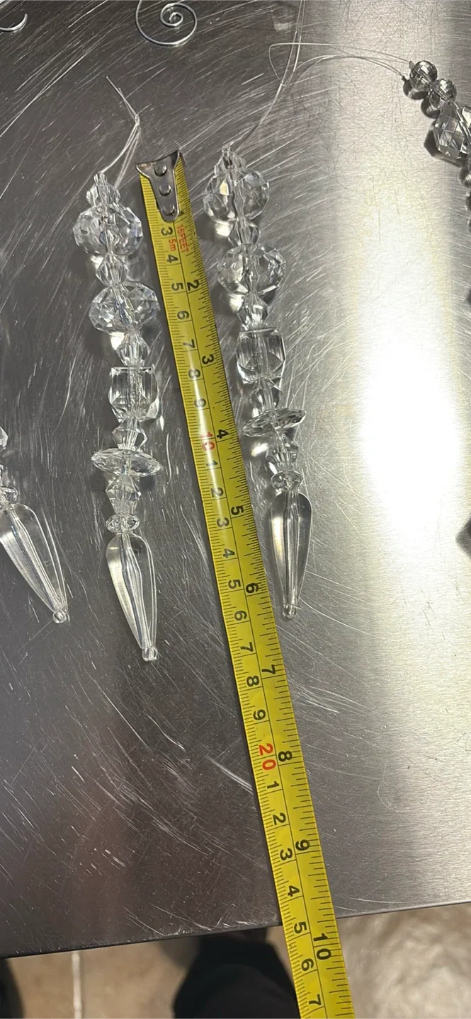 Crystal Chandelier Prisms, Set of 15 image indicator(4)