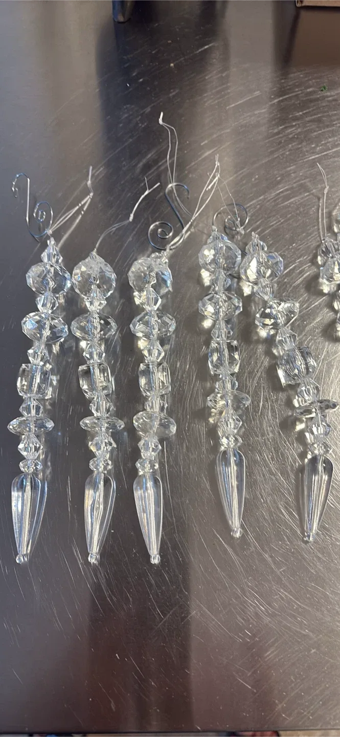 Crystal Chandelier Prisms, Set of 15 image indicator(7)