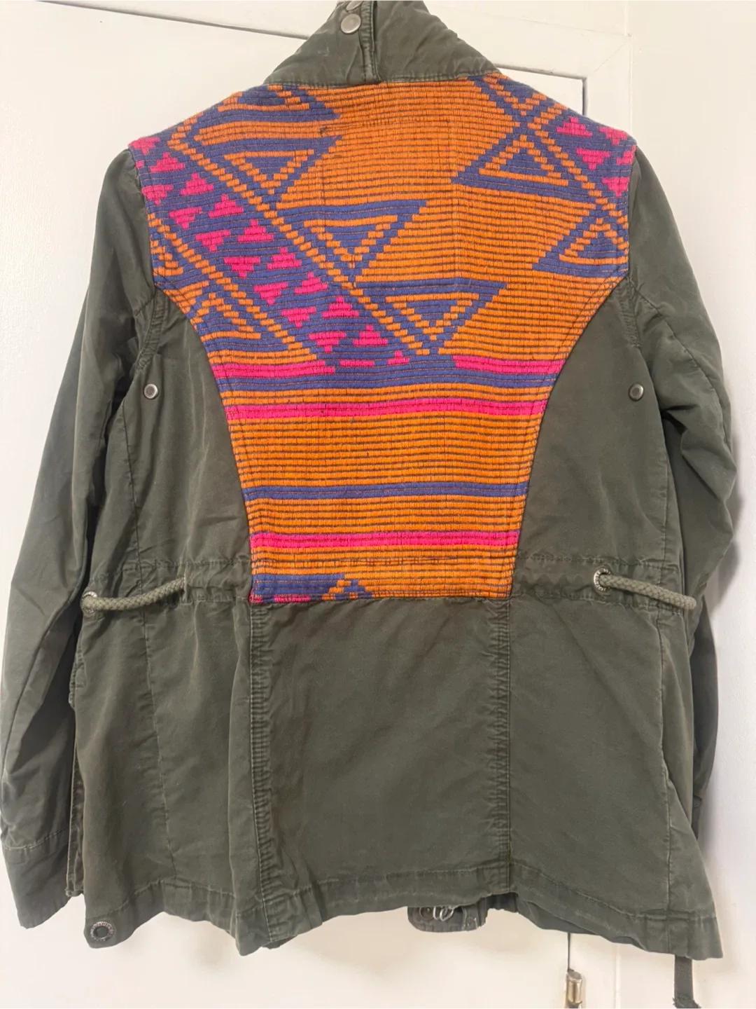 Superdry Aztek jacket with embroidered patch image indicator(4)