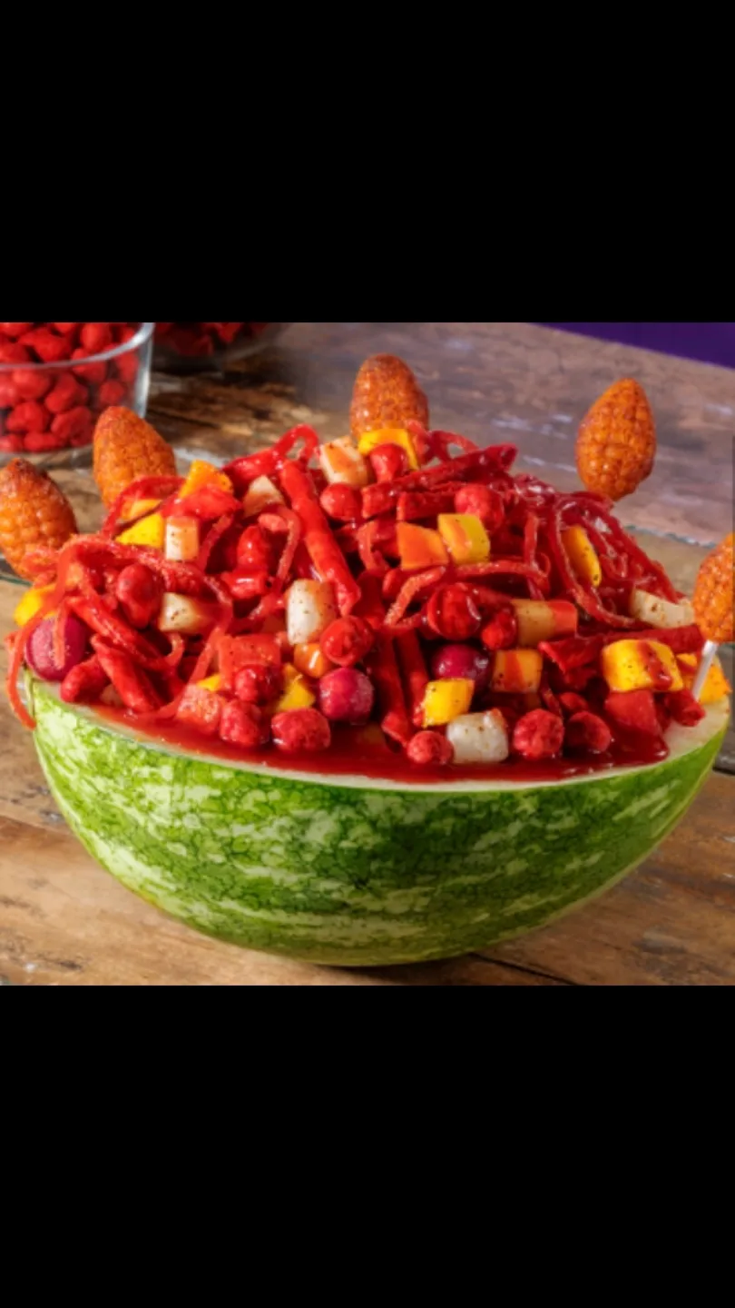 Chips/Snacks x 2 Bags:✨NEW Takis DUO (Chili+Watermelon) image indicator(2)