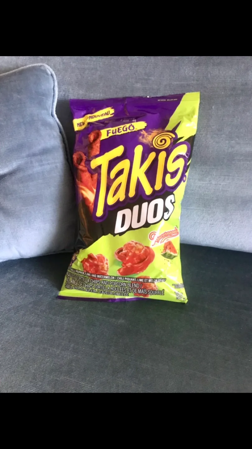 Chips/Snacks x 2 Bags:✨NEW Takis DUO (Chili+Watermelon)