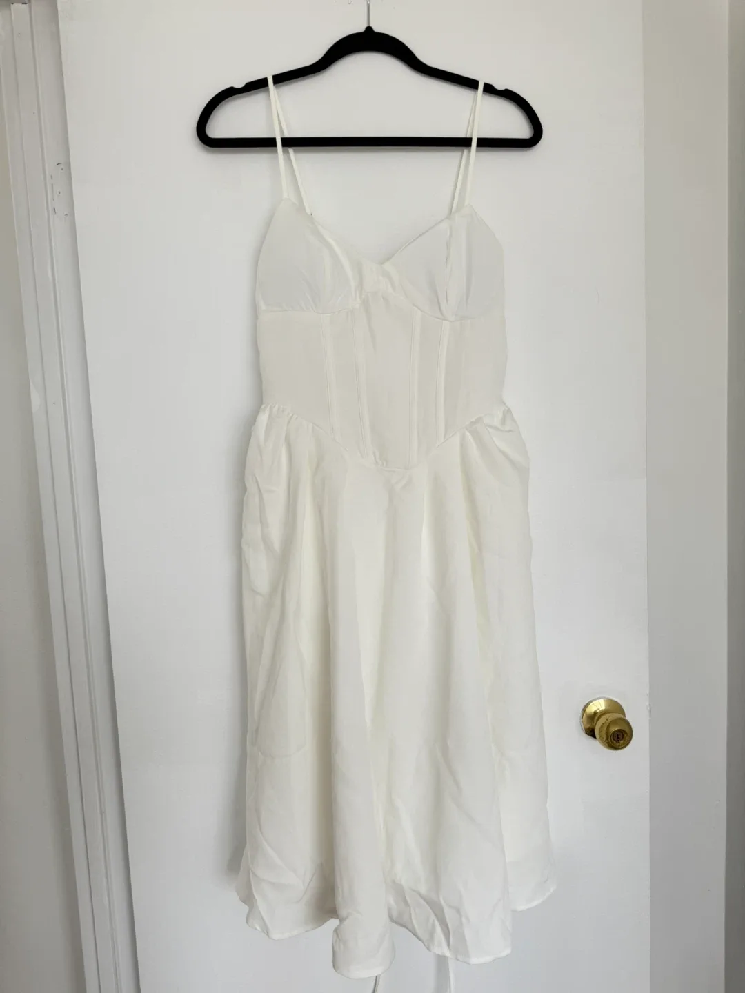 White Corset Dress