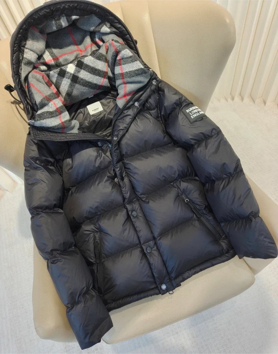 Burberry Black Puffer Jacket