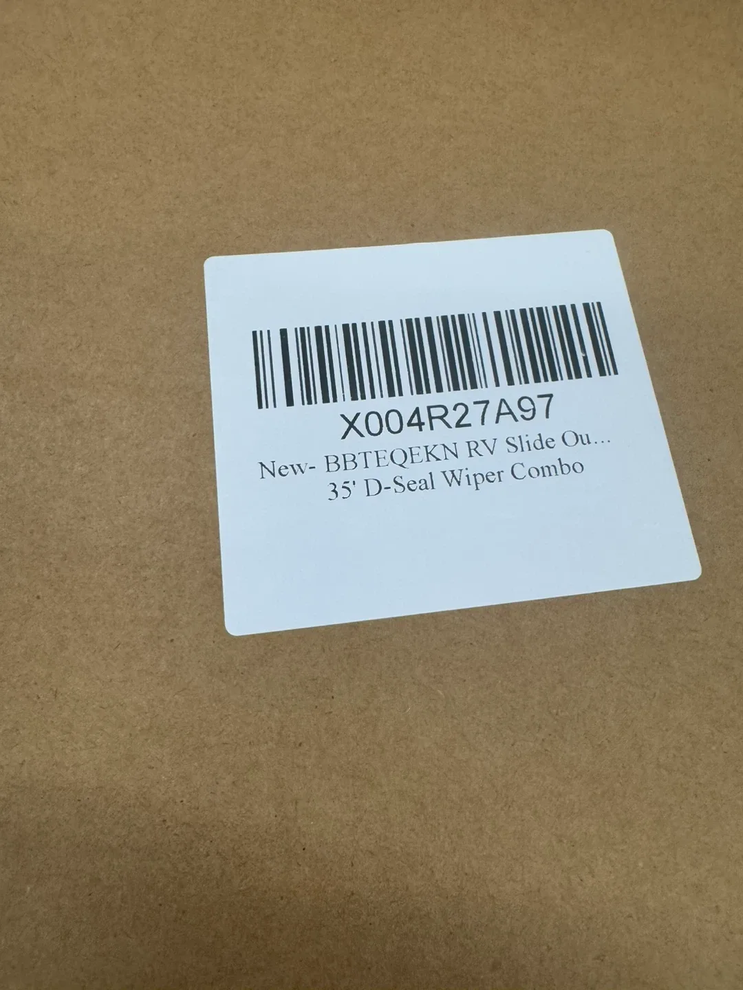 RV Slide Out Seal Black Rubber D Shape image indicator(5)