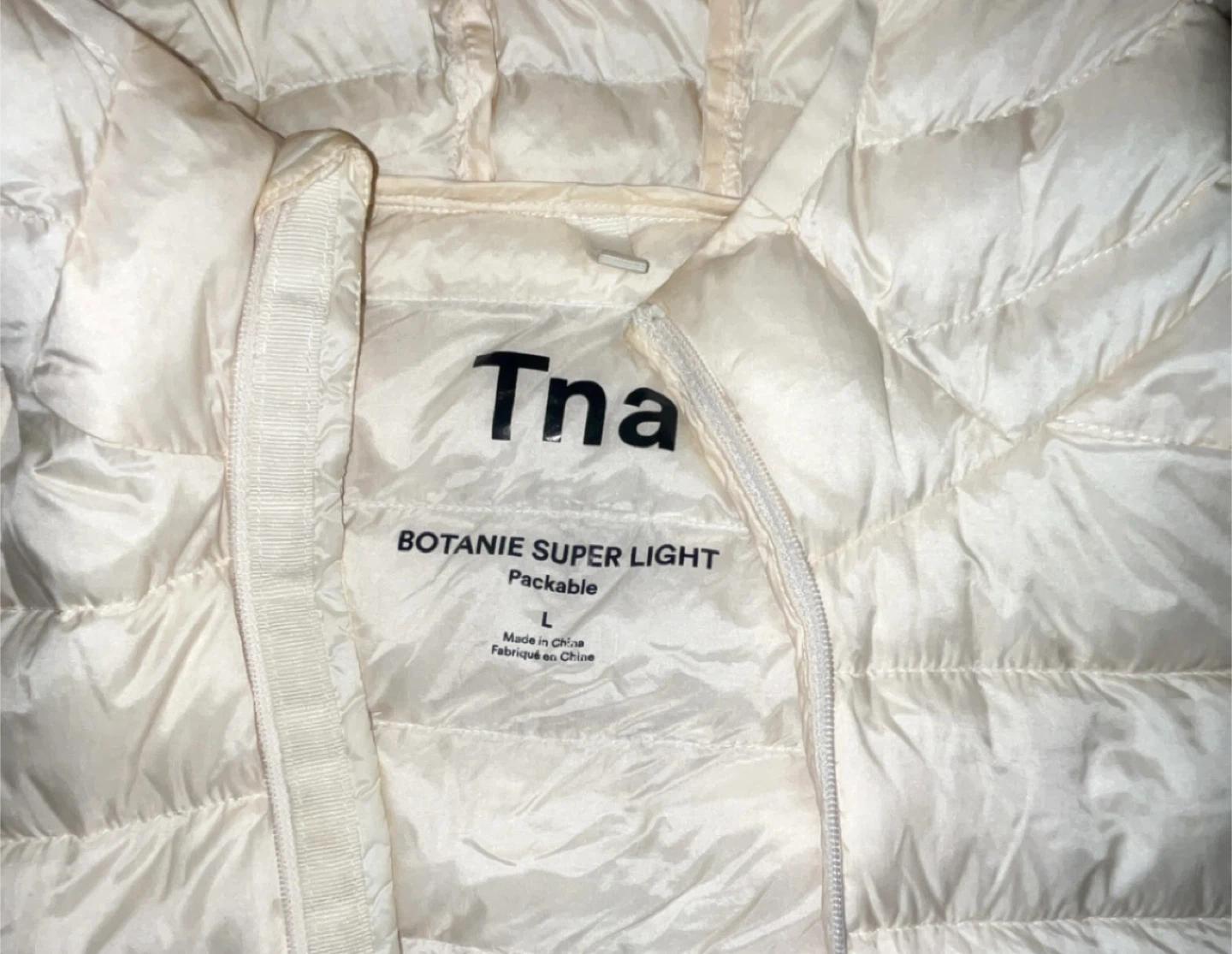 Tna Botanie Super Light Packable Jacket - Size L - photo 3