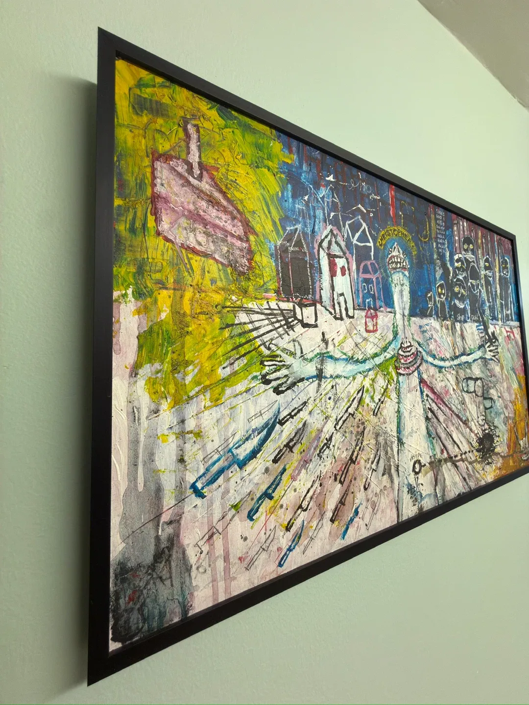 Framed Abstract Art - 18x24 inches image indicator(4)