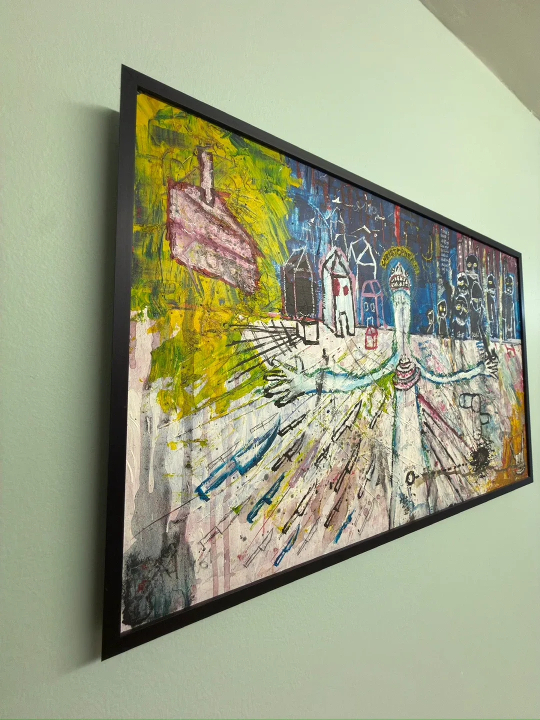 Framed Abstract Art - 18x24 inches image indicator(3)