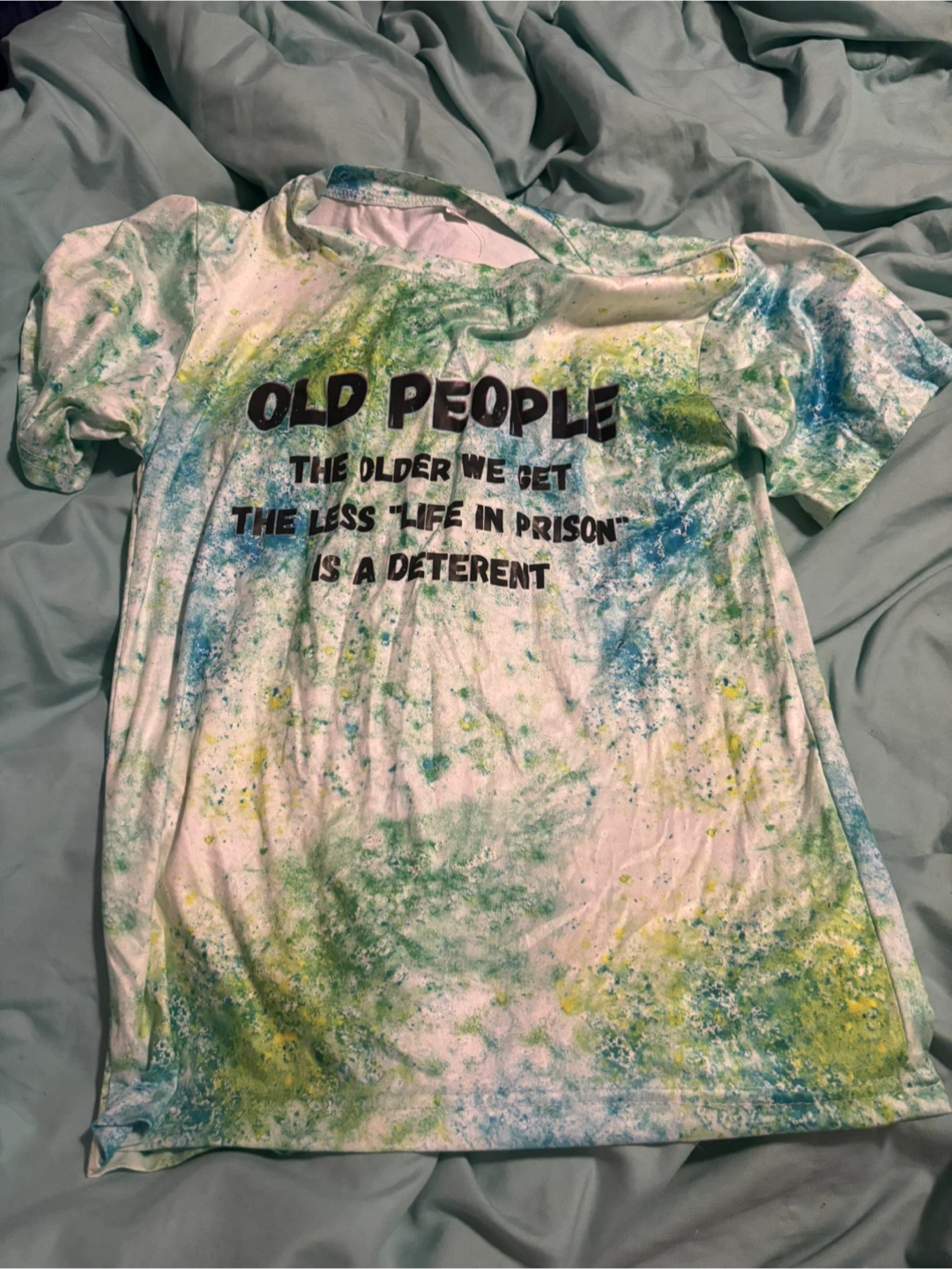 Graphic T-Shirt - Old People Print