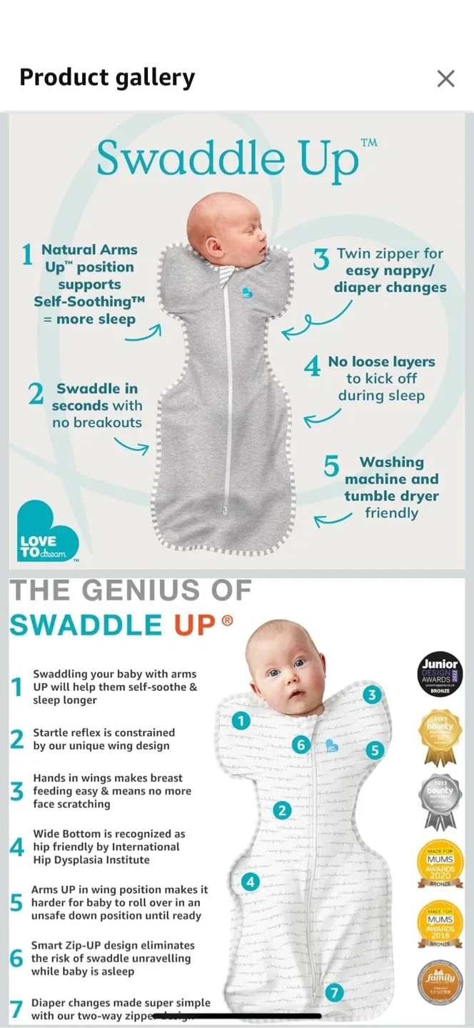 Love to Dream Swaddle Up - Small image indicator(4)
