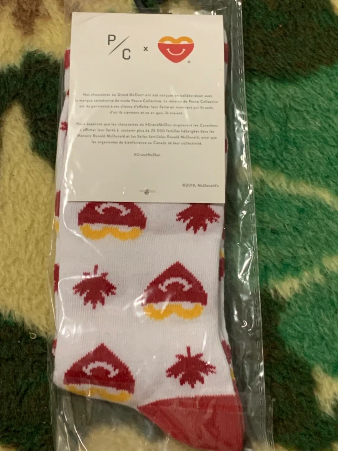 McHappy Day Socks - Peace Collective Collaboration