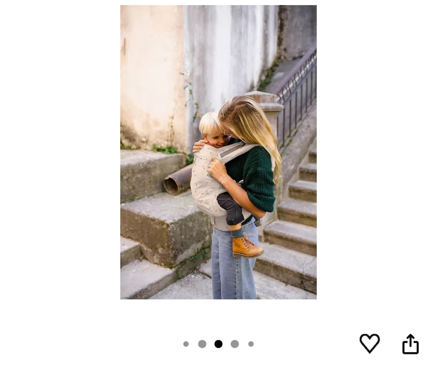 Beco Toddler Carrier - Sprinkles Pattern image indicator(4)