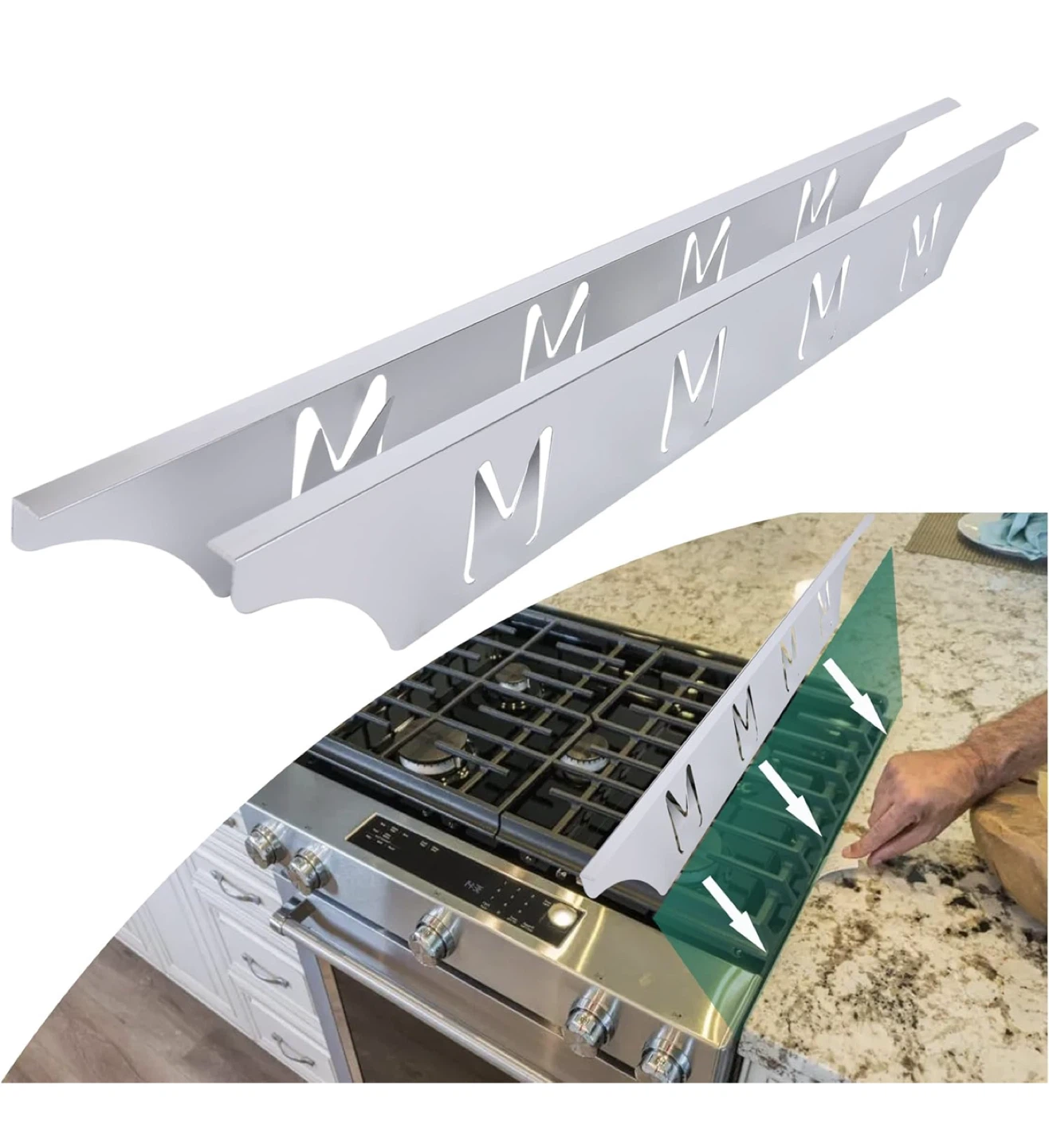 New Stove Gap Cover, Adjustable Length