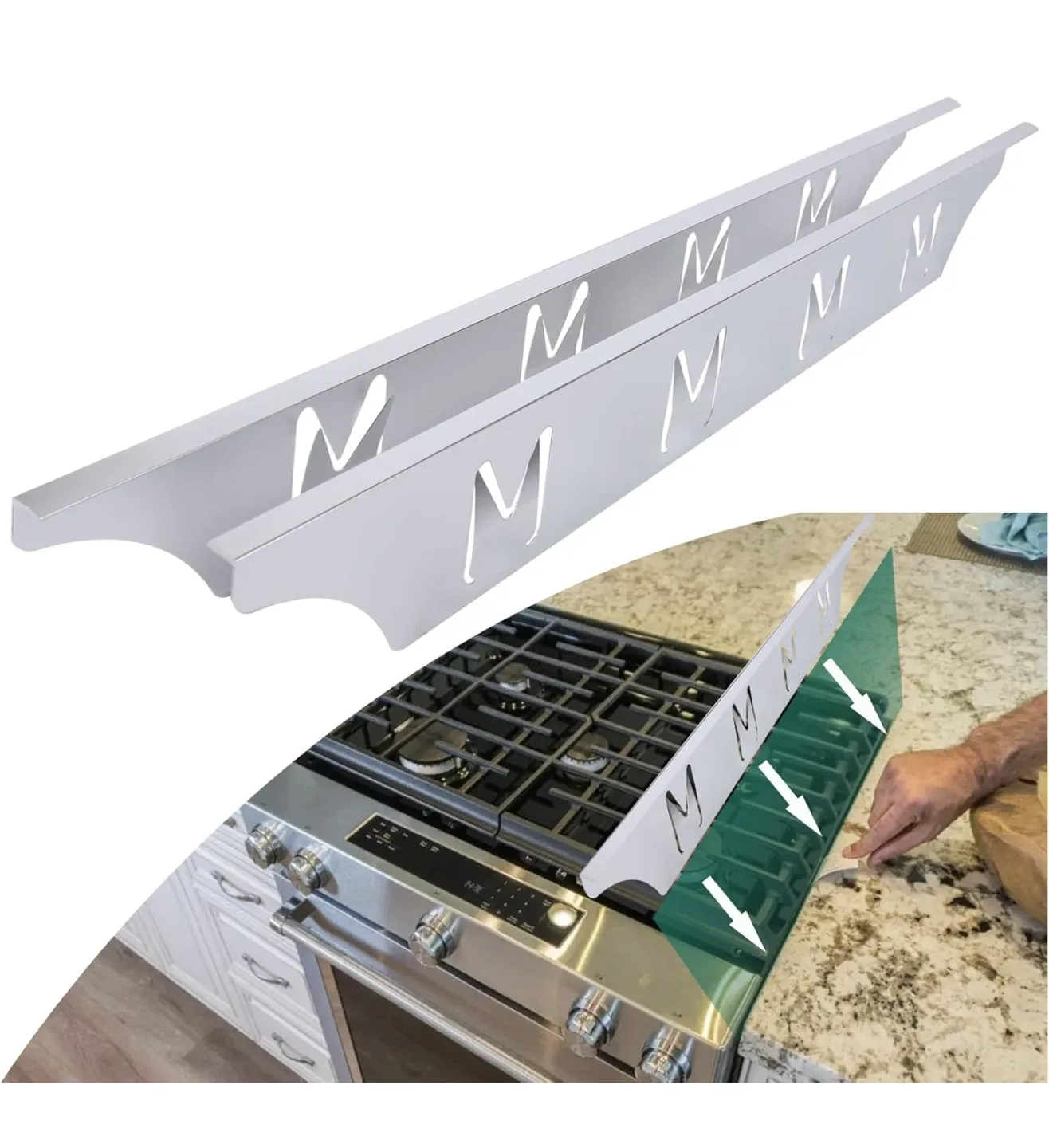 New Stove Gap Cover, Adjustable Length