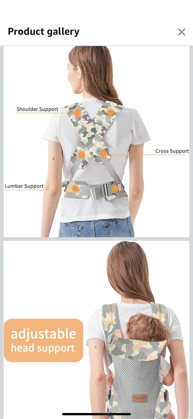 baby park Baby Carrier - Camo image indicator(2)