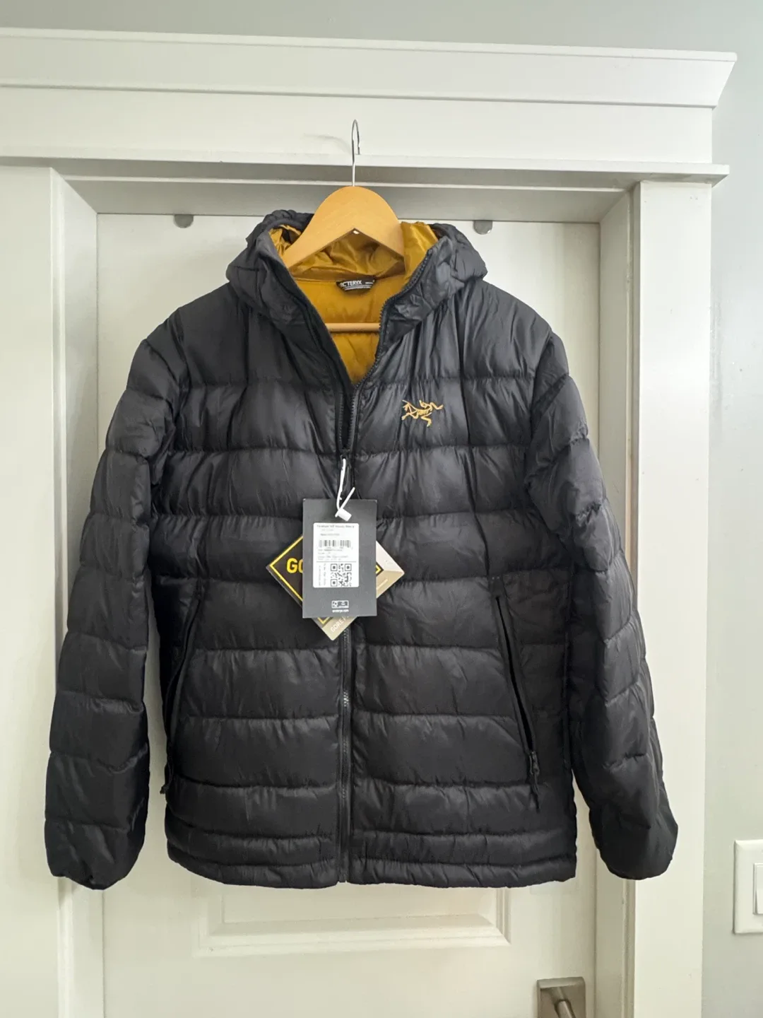 Arc'teryx 24K Gold Thorium Hoody Men's Black, Size M