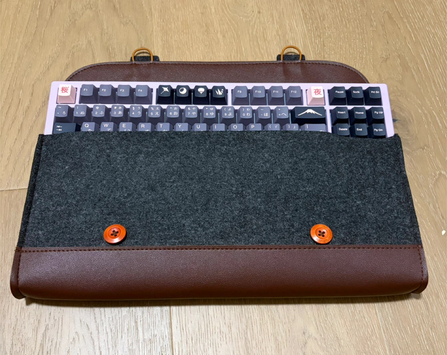 Lilac Dreams - Galaxy 80 TKL Custom Mechanical Keyboard - photo 4