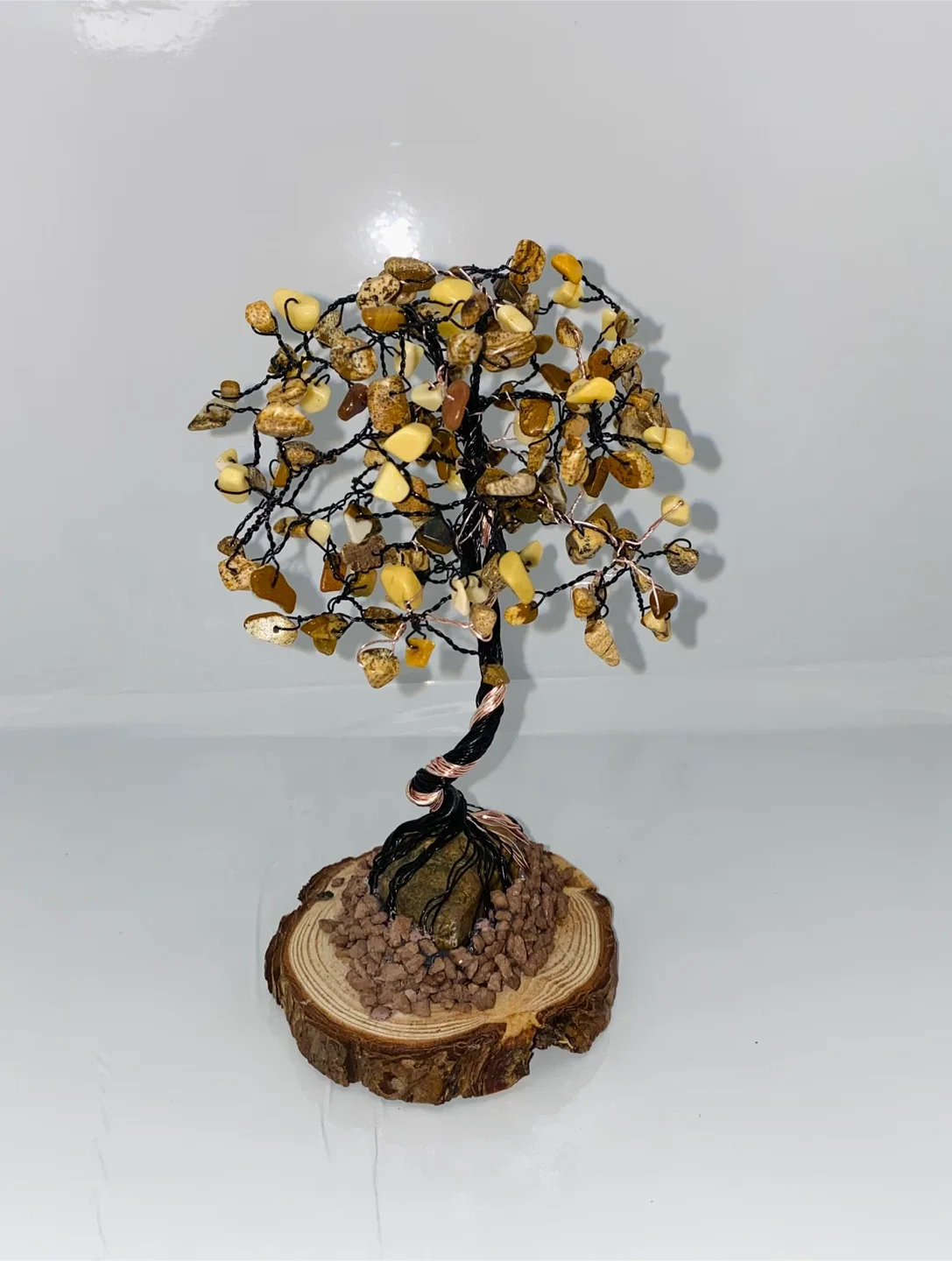 🌳 Handcrafted Gemstone Tree – Earth & Abundance Energy 🌳