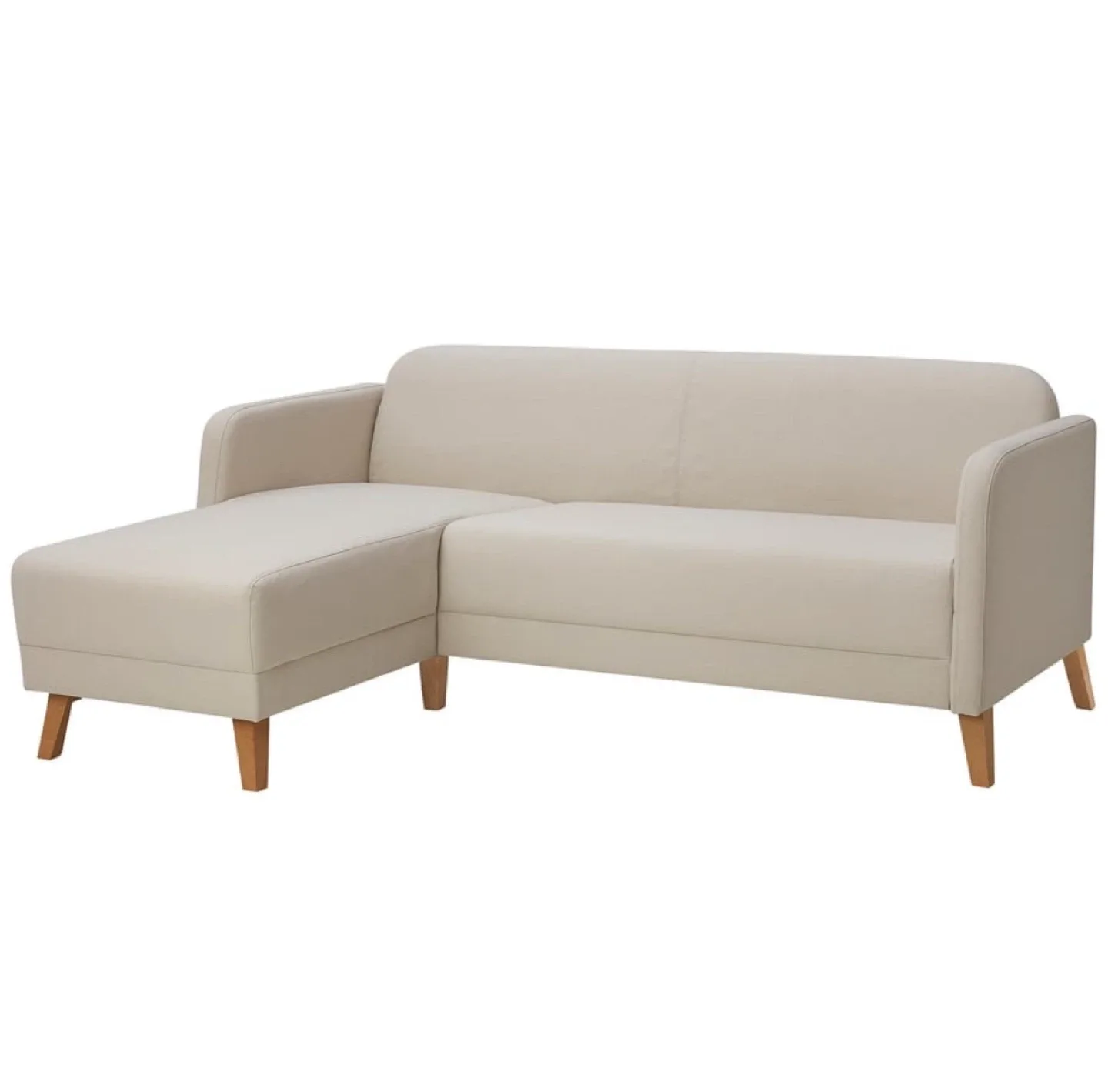 IKEA Kivik Sectional Sofa with Chaise - Beige image indicator(2)