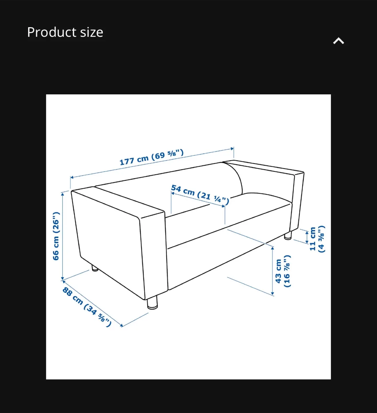 Black Leather Sofa - IKEA Style image indicator(3)