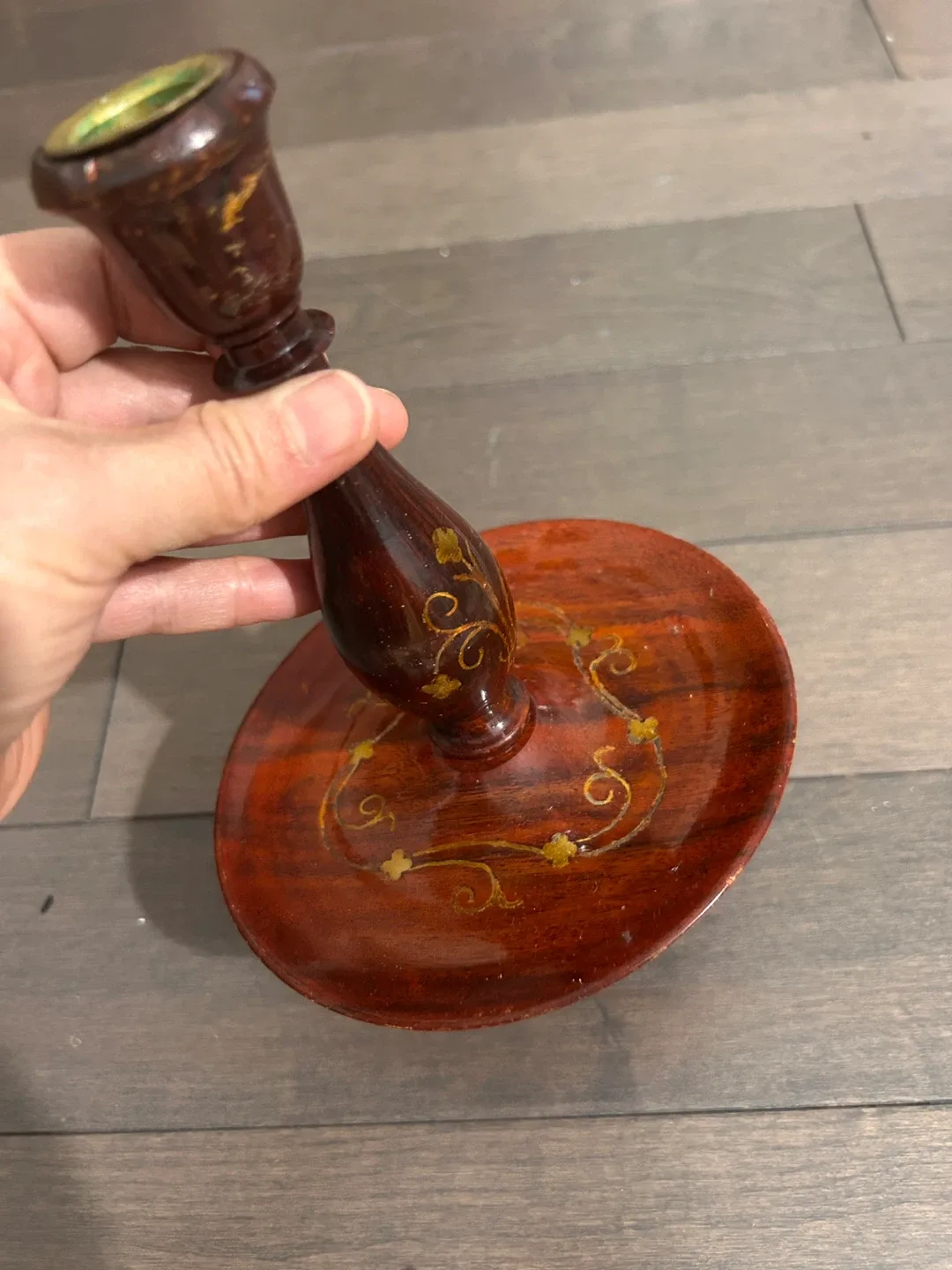 Wooden Candle Holder image indicator(5)