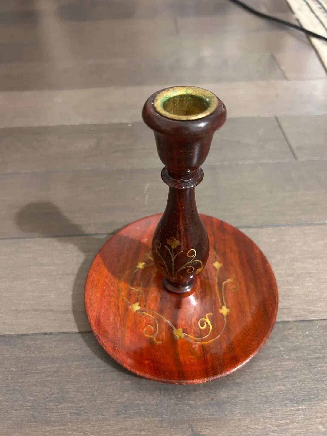 Wooden Candle Holder
