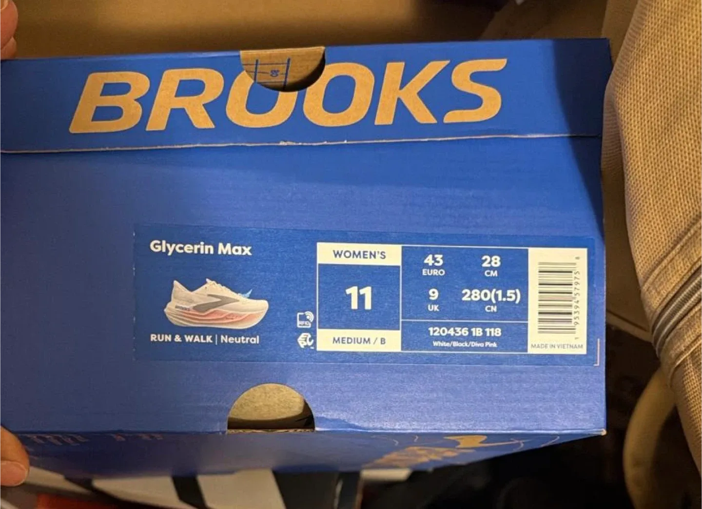 BROOKS GLYCERIN MAX SHOES WOMEN'S 11 image indicator(4)