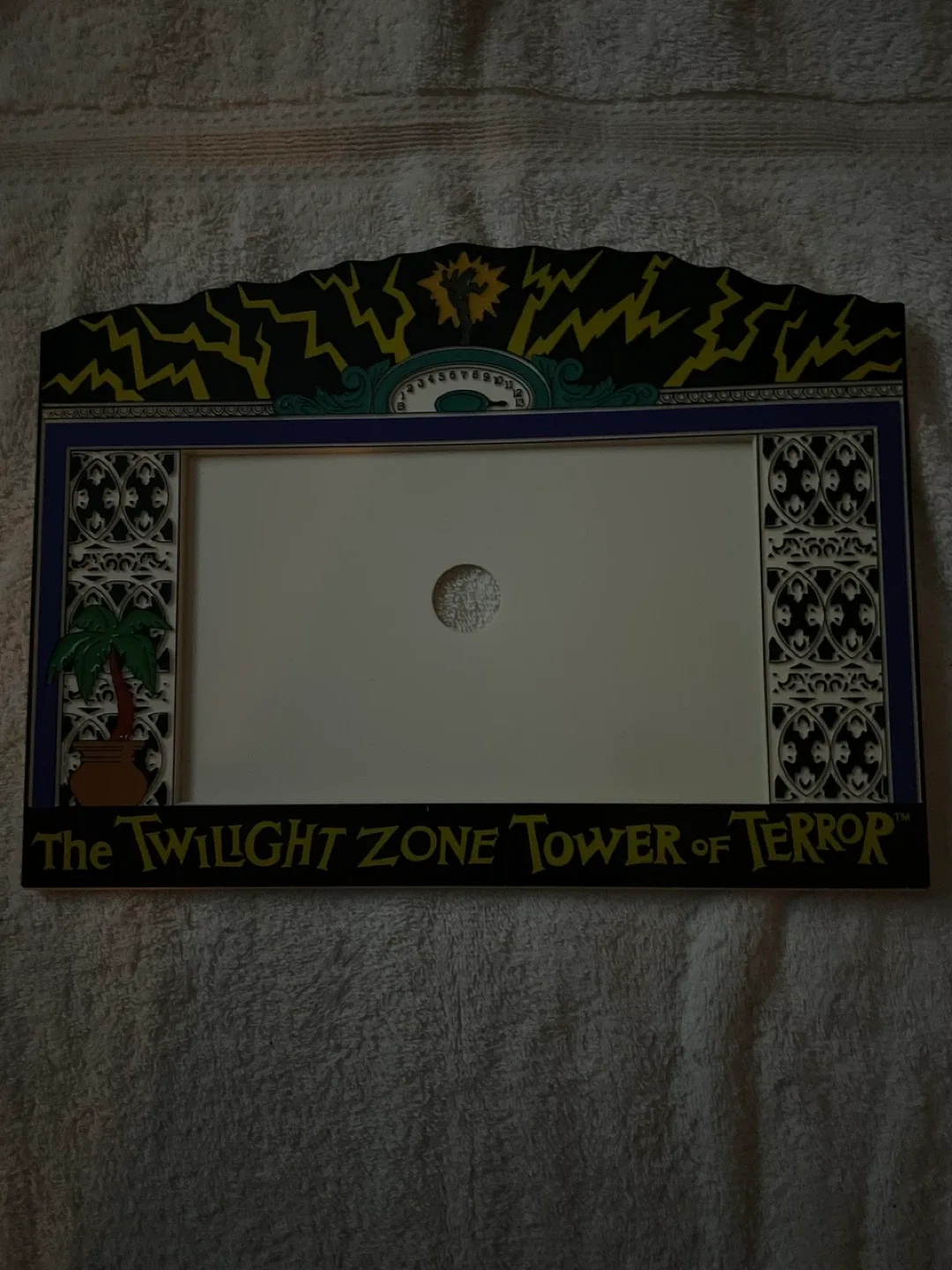 Disney Twilight Zone Tower of Terror Photo Frame