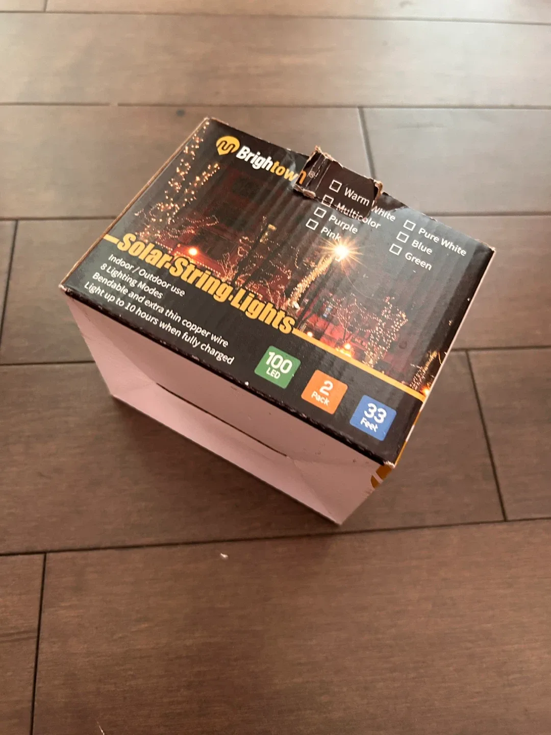 Brightown Solar String Lights - 33 Feet