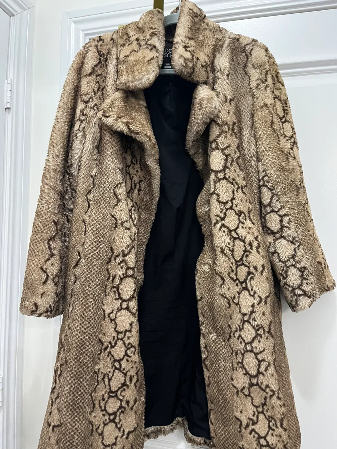 Badgley Mischka Faux Fur Coat - Size M/M