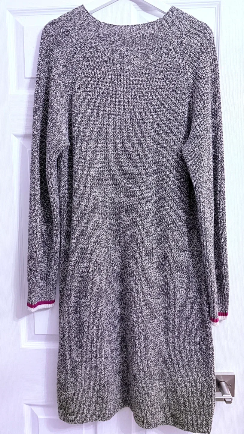 Roots Cabin Grey Knit Sweater Dress image indicator(5)